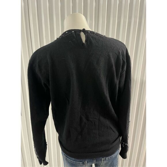 Justine Todd beaded sweater size medium - Picture 4 of 5